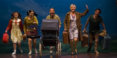 Mrs. Johnstone and the Blood Brothers cast, 'Bright New Day' (Act 1).