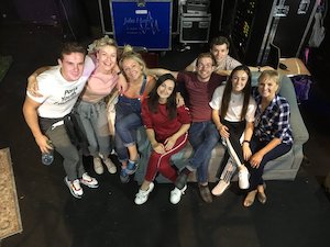 Lyn Paul and the 'Blood Brothers' cast in Cork, 6th August 2019.