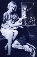 Photo of Lyn Paul from the Blood Brothers programme (Phoenix Theatre, 1998).