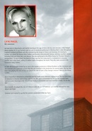 Biography of Lyn Paul from the Blood Brothers programe (Richmond Theatre, Richmond upon Thames, 2010).