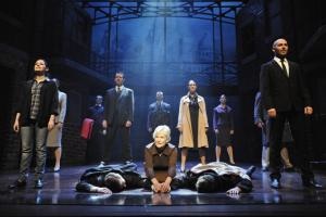 Mrs. Johnstone and the Blood Brothers cast, 'Tell Me It's Not True' (Act 2).