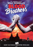 Blood Brothers, New Victoria Theatre, Woking (programme cover).