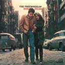 The Freewheelin' Bob Dylan (album cover).