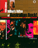 Who's Who of Australian Rock (book cover).