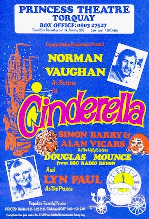 Cinderella (promotional leaflet).