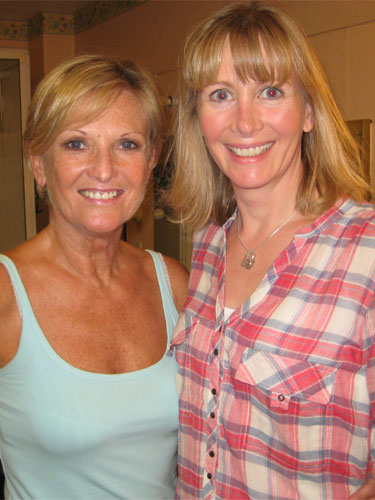 Lyn Paul and Paula Tappenden.
