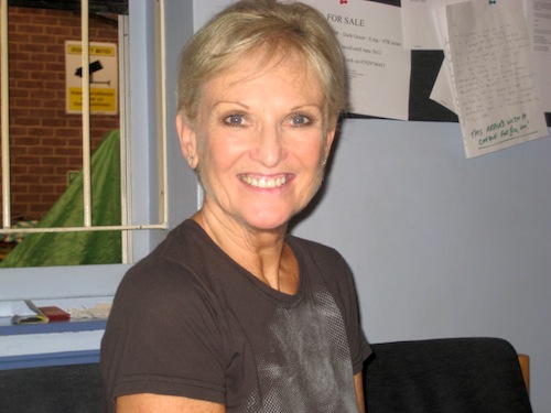Lyn Paul pictured backstage at the Mercury Theatre, Colchester on 10th September 2011.