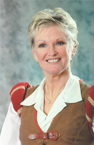 Lyn Paul as Dick Whittington.