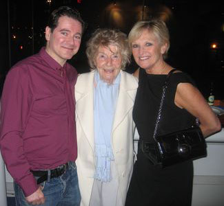 Mark Hutchinson, Hope Kenwright and Lyn Paul (photo used with kind permission of Carolyn Hughes).