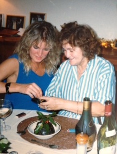 Lyn Paul pictured with her mum, Doreen Belcher.