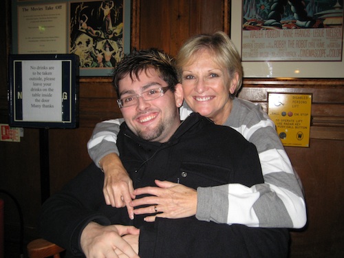 Lyn Paul and her son, Ryan.