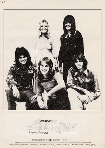 New Seekers' Appreciation Club Newsletter, Summer 1975.