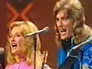 Lyn Paul and Peter Doyle at the Eurovision Song Contest 1972.