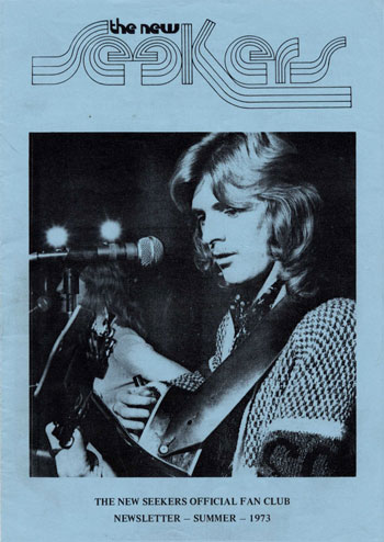 New Seekers' Official Fan Club Newsletter, Summer 1973.