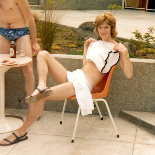 Peter Doyle relaxing in Australia.