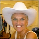 Lyn Paul at rehearsals for 'Rhinestone Mondays'.