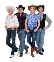 Lyn Paul, Shaun Williamson, Faye Tozer and Ian H Watkins.