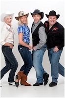 Lyn Paul, Faye Tozer, Ian H Watkins and Shaun Williamson.