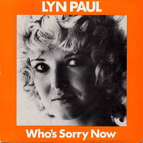 Who's Sorry Now (single cover).