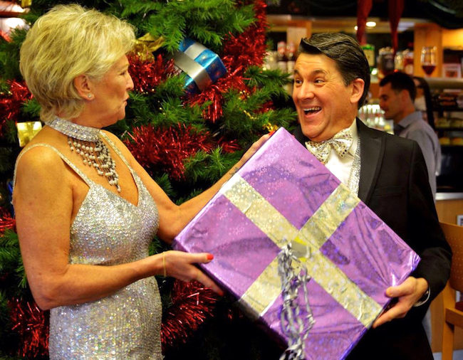 Lyn Paul and Olly Day, The Cromer Christmas Show 2014.