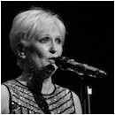 Lyn Paul on stage at the Theatre Royal, Windsor, 20th March 2016.